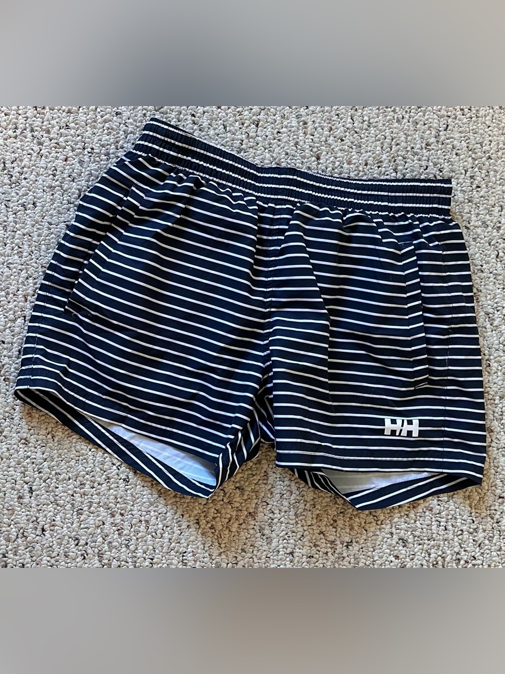 Men’s Helly Hansen Newport Swim Trunks Navy Stripe‎ M